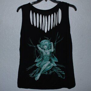 Fairies by Trick Distressed Tank Top